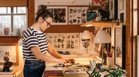 Studio Tour with Isabelle Malenfant